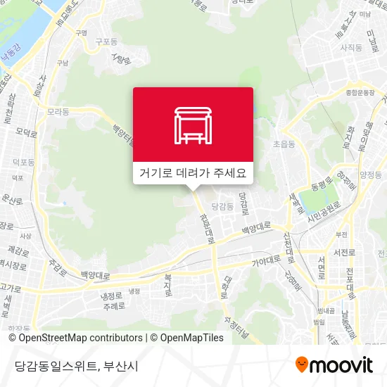 당감동일스위트 지도