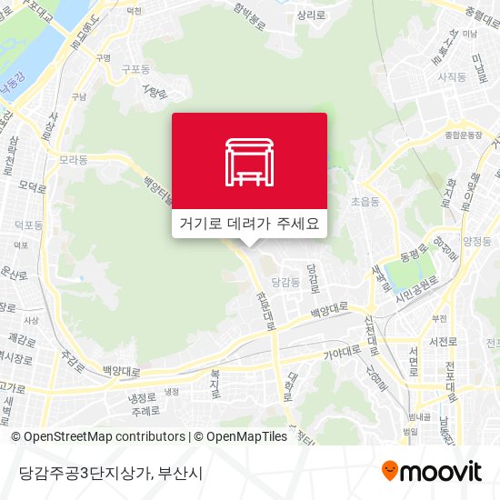 당감주공3단지상가 지도