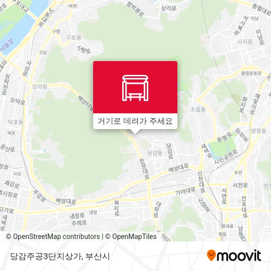 당감주공3단지상가 지도