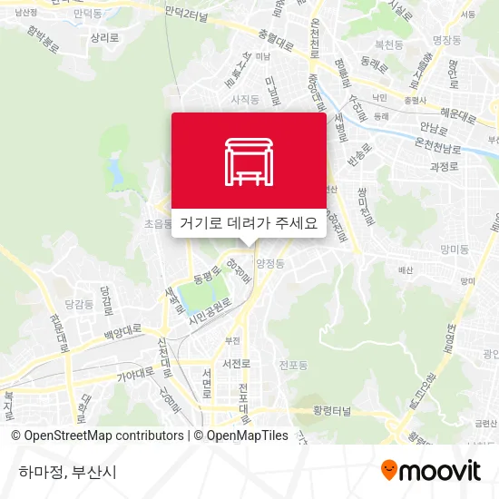 하마정 지도