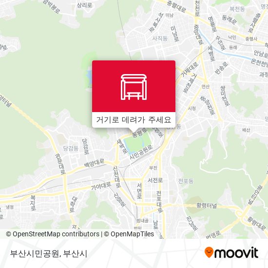 부산시민공원 지도