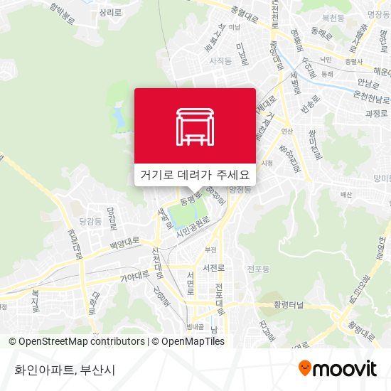 화인아파트 지도