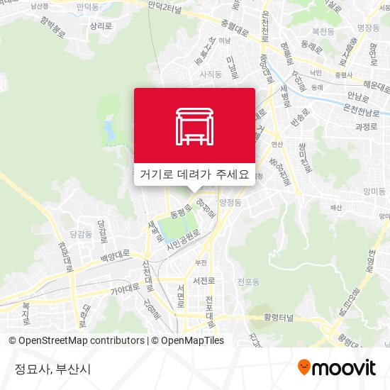 정묘사 지도