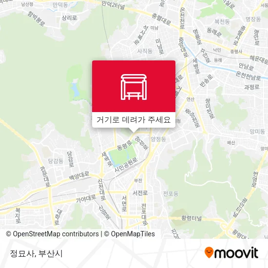 정묘사 지도