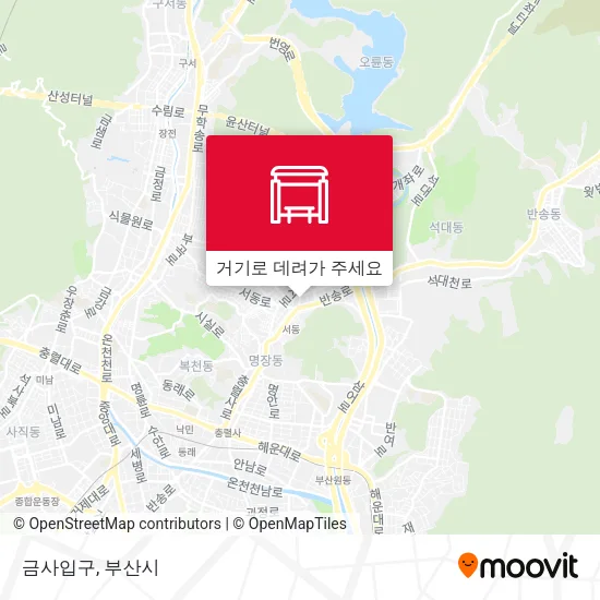 금사입구 지도