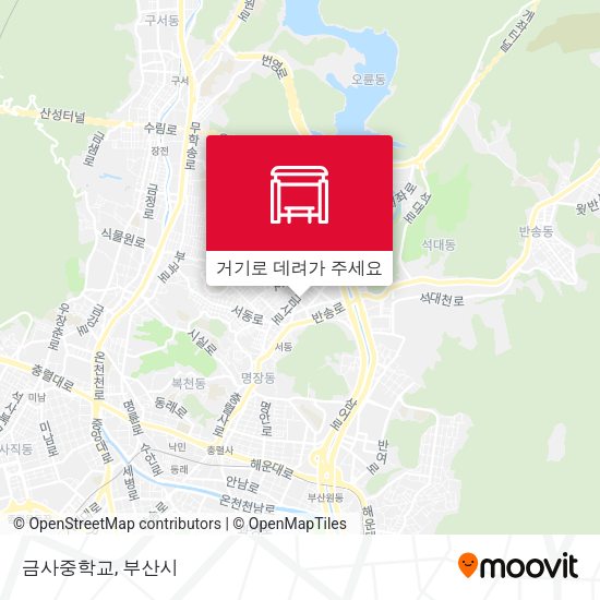 금사중학교 지도