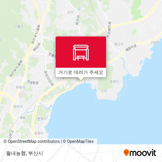 월내농협 지도
