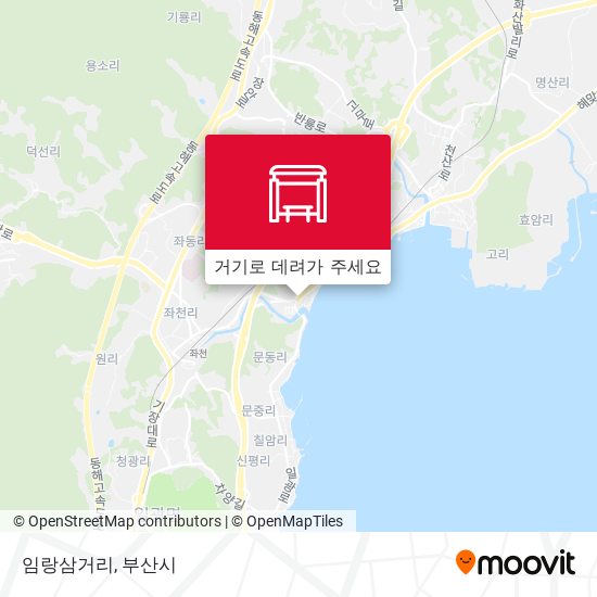 임랑삼거리 지도