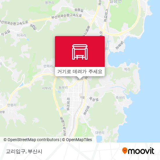 교리입구 지도
