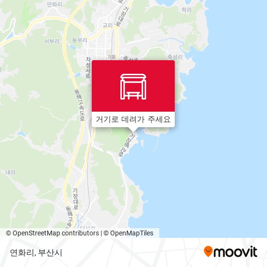 연화리 지도