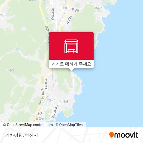 기차여행 지도