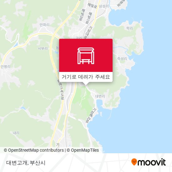 대변고개 지도