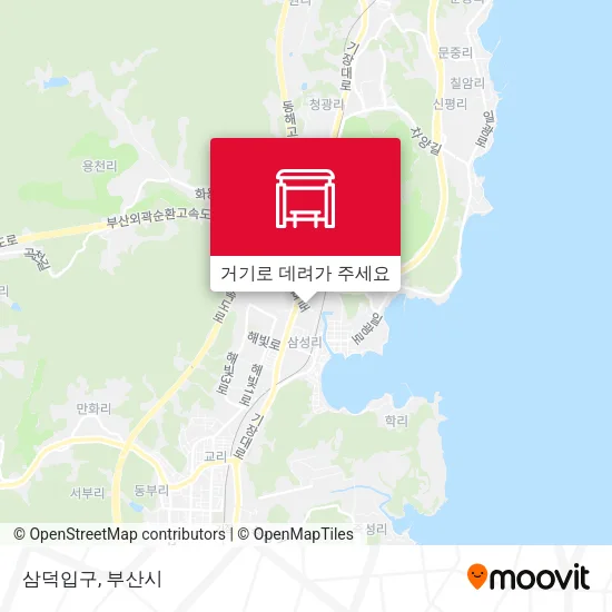 삼덕입구 지도