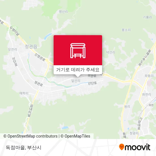 독점마을 지도