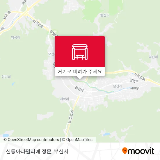 신동아파밀리에 정문 지도