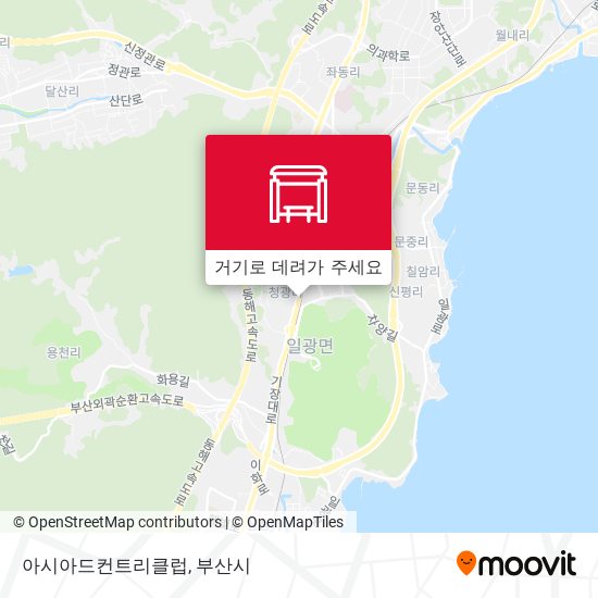 아시아드컨트리클럽 지도