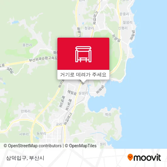 삼덕입구 지도