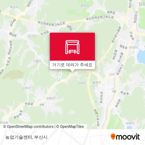 농업기술센터 지도