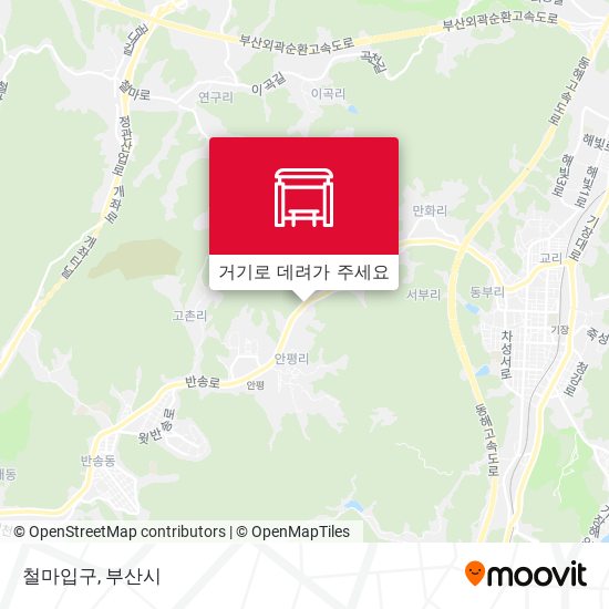철마입구 지도