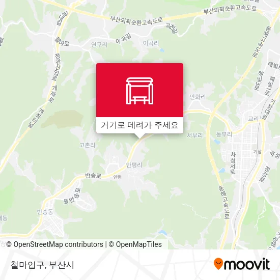 철마입구 지도