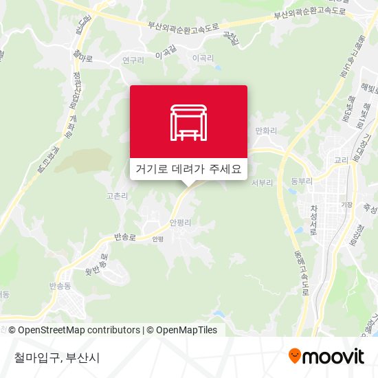 철마입구 지도