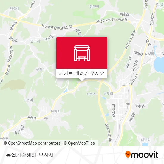 농업기술센터 지도