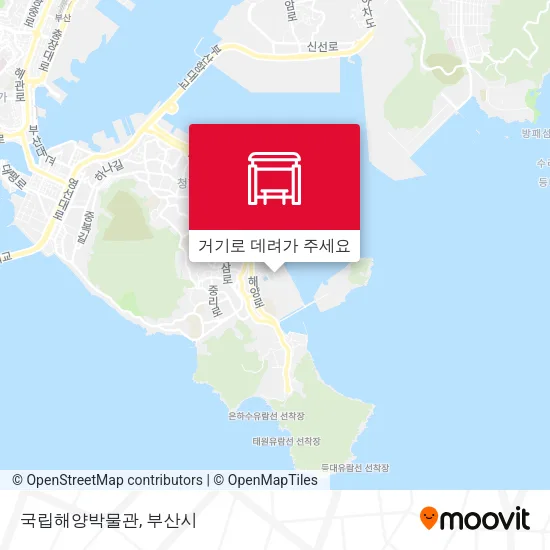 국립해양박물관 지도