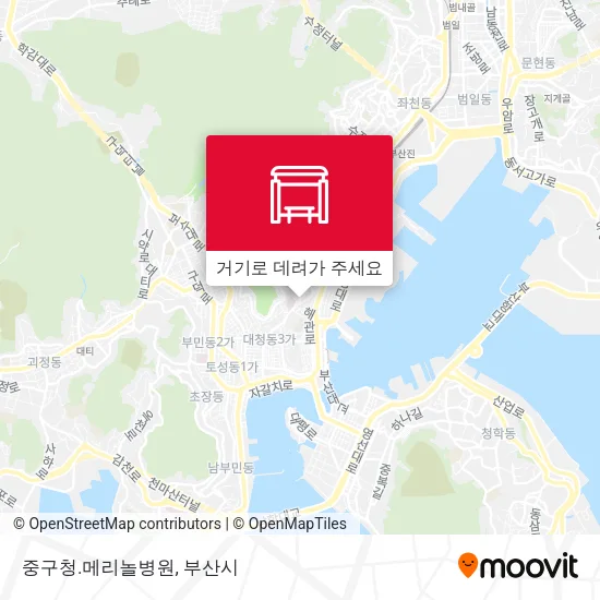 중구청.메리놀병원 지도