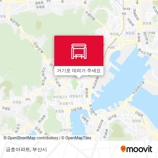 금호아파트 지도