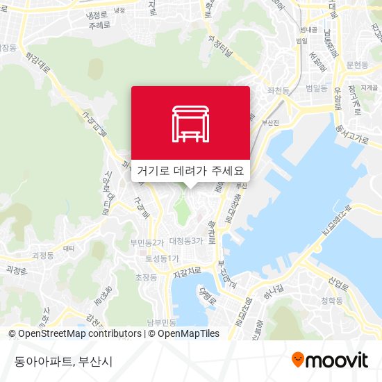 동아아파트 지도