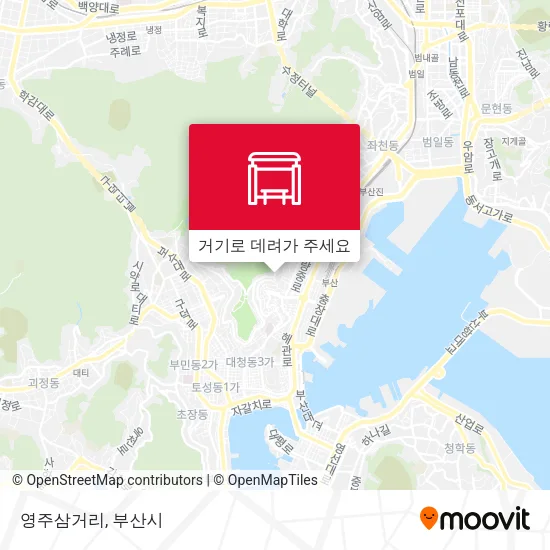 영주삼거리 지도