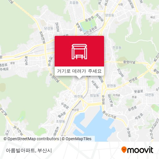 아름빌아파트 지도