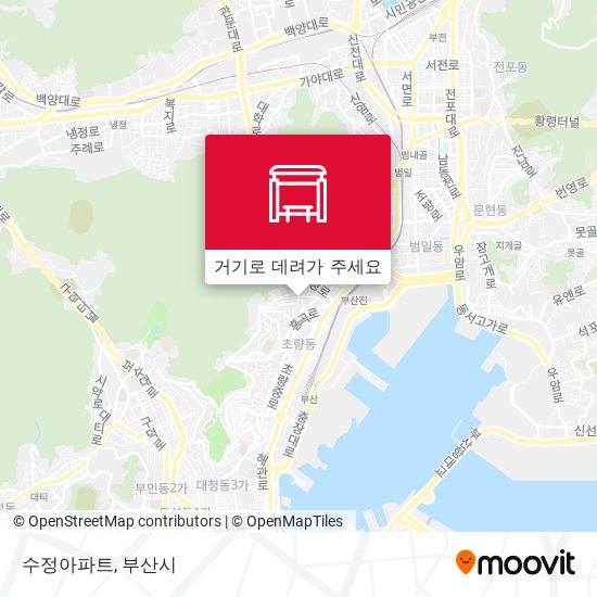 수정아파트 지도