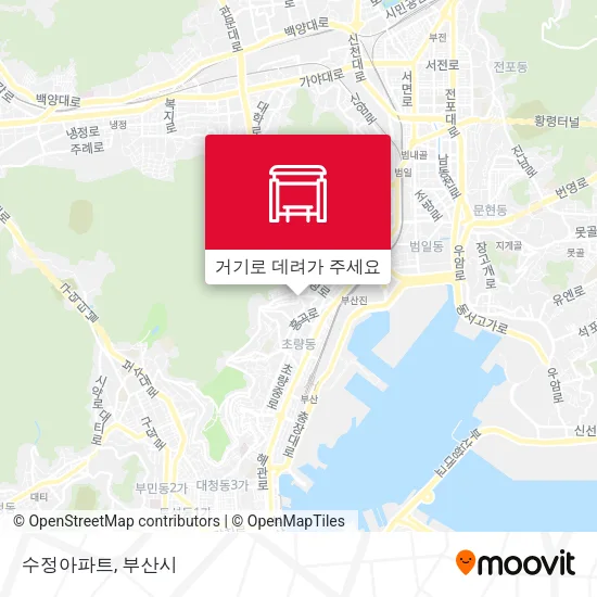 수정아파트 지도