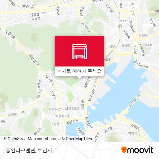 동일파크맨션 지도
