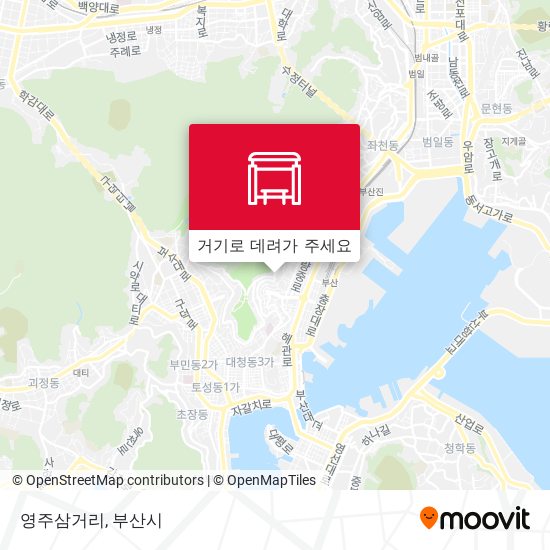 영주삼거리 지도