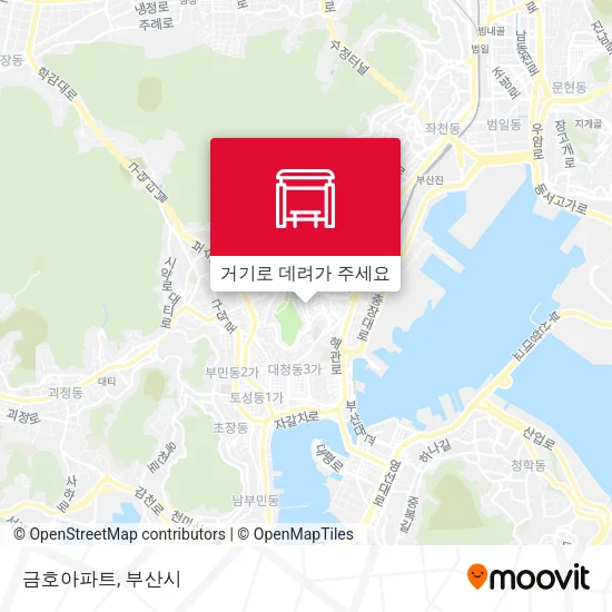 금호아파트 지도