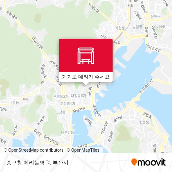 중구청.메리놀병원 지도