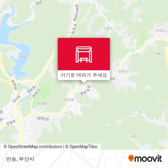 반송 지도