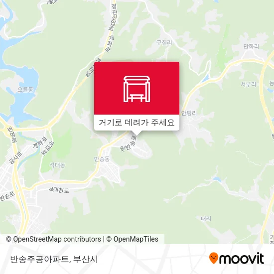 반송주공아파트 지도