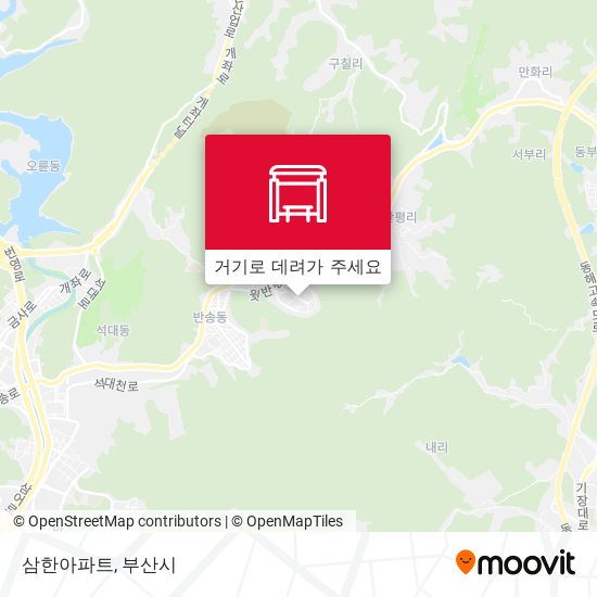 삼한아파트 지도
