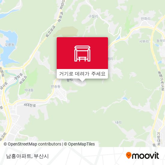 남흥아파트 지도