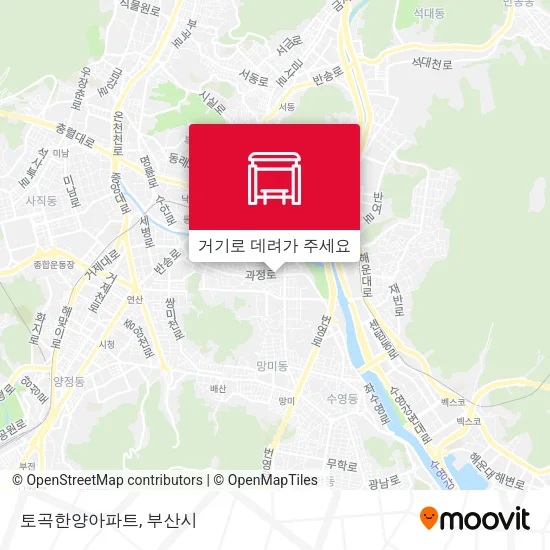 토곡한양아파트 지도