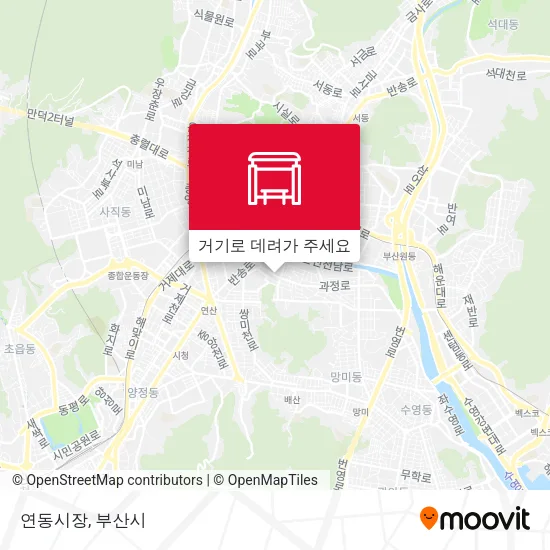 연동시장 지도