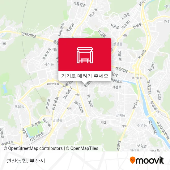 연산농협 지도