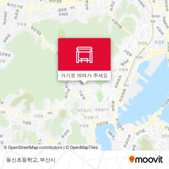 동신초등학교 지도