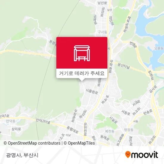 광명사 지도
