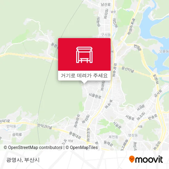 광명사 지도