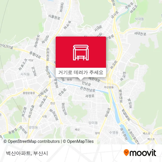 벽산아파트 지도