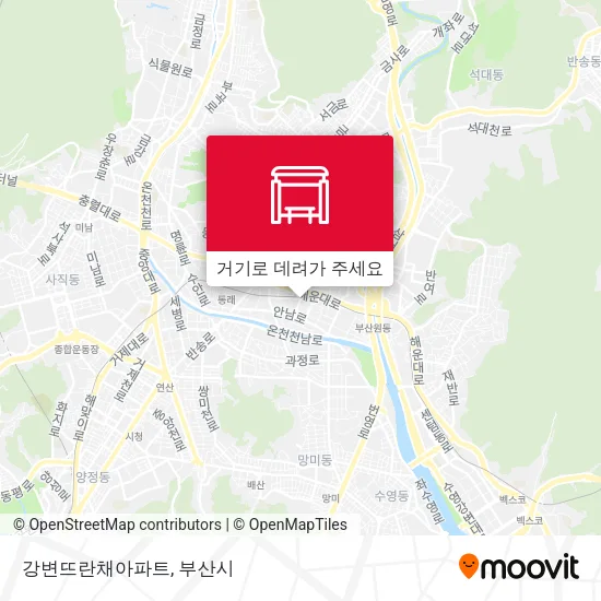 강변뜨란채아파트 지도